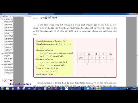 Video Thích thì làm - Bài 5: BẢNG XÉT DẤU-BẢNG BIẾN THIÊN - youtube