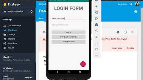 Firebase Lecture 10 - Verified User and Delete user