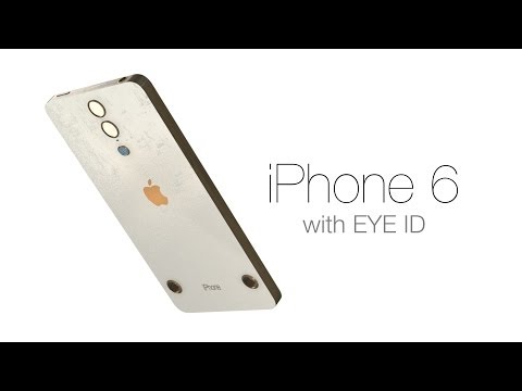 iPhone 6 with EYE ID Retinal Scanner