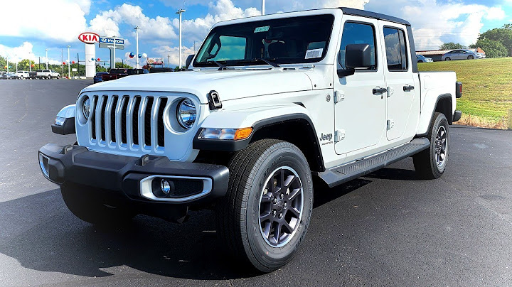Which jeep gladiator has the highest towing capacity