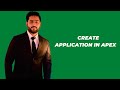 How to Create Application in Oracle Apex