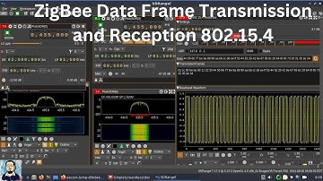 ZigBee IEEE 802.15.4 Transmission and Reception using PlutoSDR and RTL-SDR | SDRangel & GQRX