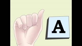 A to Z alphabet | American Sign Language | Indian Sign Language | Dikshesh29 | ISL | ASL
