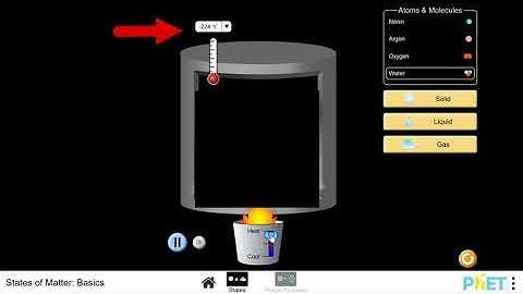 PhET States of Matter Simulation Introduction