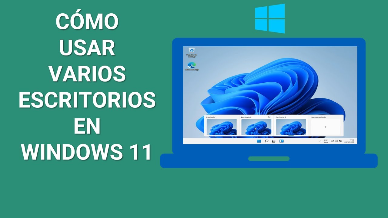 Cómo USAR VARIOS ESCRITORIOS en WINDOWS 11 | FÁCIL - YouTube