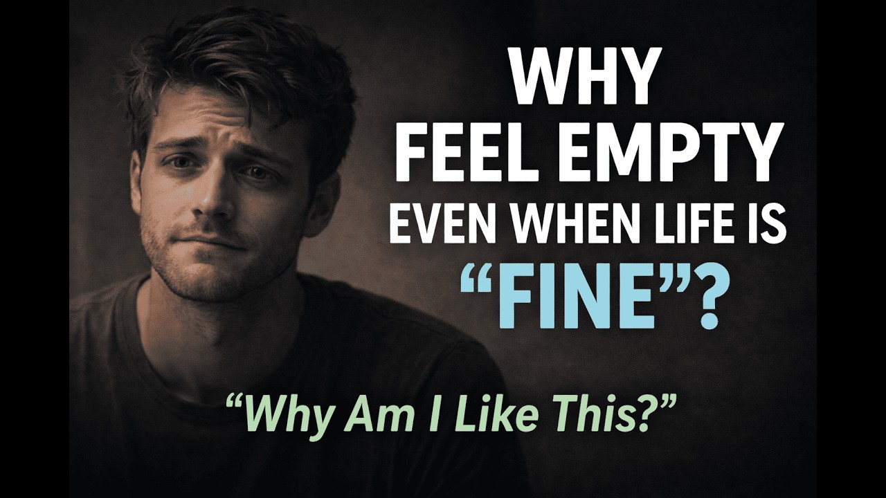 Why You Feel Empty Even When Life Is “Fine”