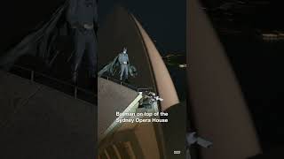Batman On Top of the Sydney Opera House for Batman Day 2026