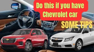 Do this if you have Chevrolet car. If you want to enjoy the car very well by Eric K. Garage 36 views 5 months ago 5 minutes, 43 seconds