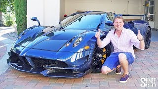 Driving My Friend's PAGANI HUAYRA BC!