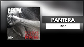 Pantera - Rise (Drums and Bass Backing Track with Guitar Tabs)