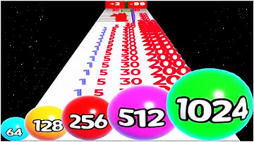 Number Merge Plus and Run Vs Ball 2048 Game   Merge Numbers iOS