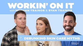 workin on skin care with dr shah