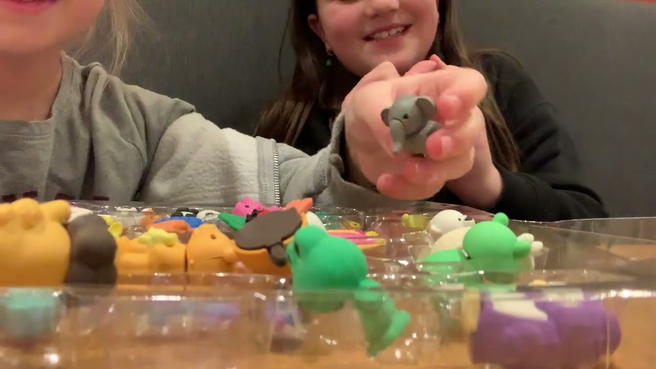 me and my BFF unboxing stuff from five below 