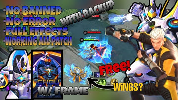 CHOU SKIN SCRIPT AS SENTINEL MOBILE LEGENDS •NO ERROR •LEGIT