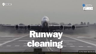 Runway Cleaning