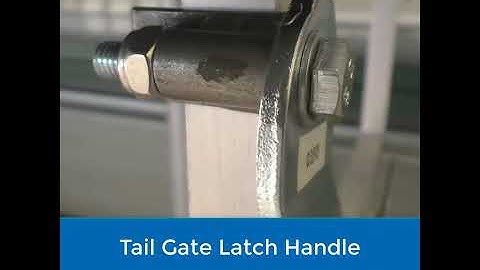 Tailgate Latch Handle