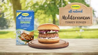 Make juicy mediterranean turkey burgers with this quick and easy
recipe, butterball all natural burgers. see full recipe here:
http://butterballa...