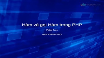 Hàm trong PHP
