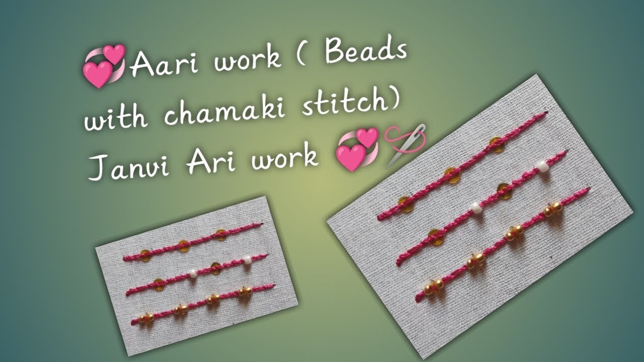 arri work thread work with chamki - YouTube