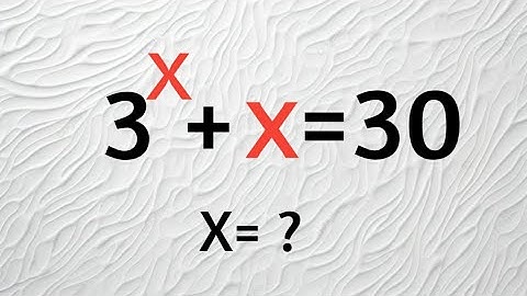 A Nice Exponential math problem ll Lambert -W function|| Math problem 👇