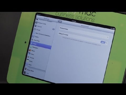 dev mode safari ipad