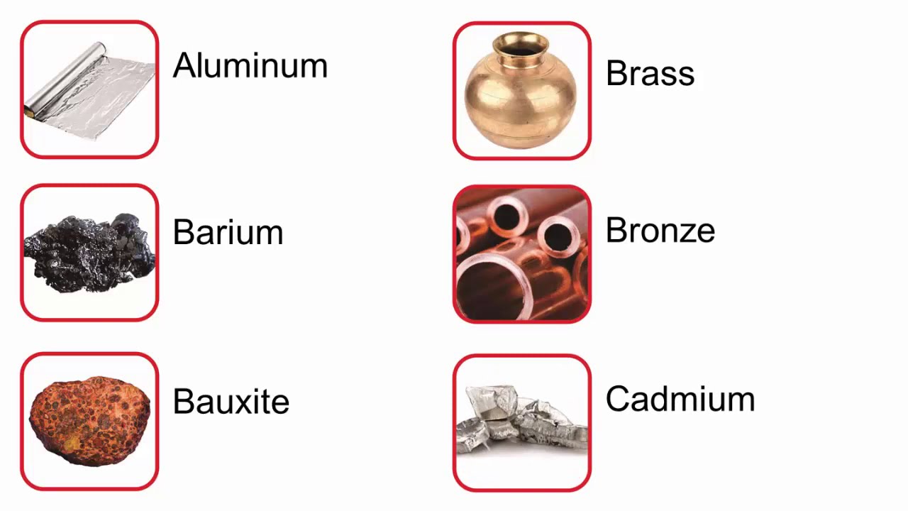 Curso De Ingl s Passo A Passo Aula 134 Metals YouTube