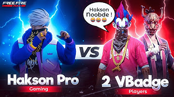 Two V badge Players Called me Noob 🥲 - Garena Free Fire Max