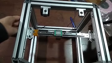 Mini h-bot with Hiwin linear rails