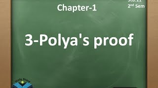 3 Polya's proof