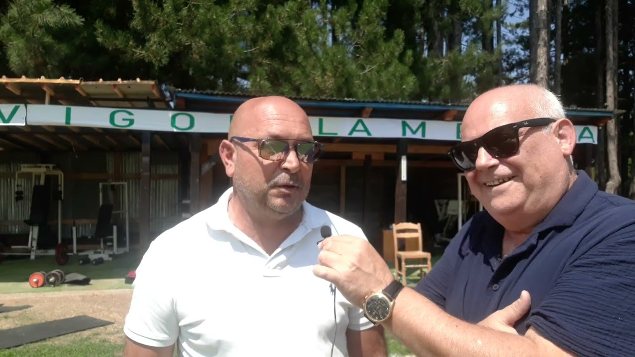 Giovanni Caterino Ds Vigor Lamezia dal ritiro di Camigliatello