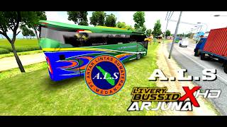 SHARE LIVERY ALS XHD ARJUNA ORI BUSSID V4.5 TERBARU 2026 !!!