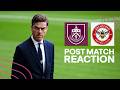 Scott Parker Reflects On Late Defeat To Brentford | REACTION | Burnley 3-4 Brentford