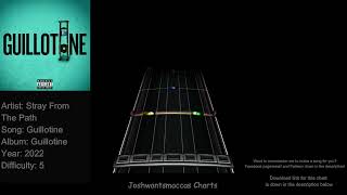 Stray From The Path - Guillotine Real Drums Chart (Phase Shift Custom)