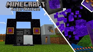 AFK Nether Portal Block Farm 100% in Survival! Minecraft (Tutorial) MCPE Xbox,Windows,Switch,PS