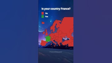 Is your country France? 🇫🇷 #mapping #geography