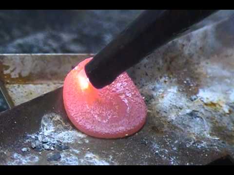 Melting Silver Using Hydrogen