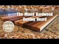 The mixed hardwood cutting board