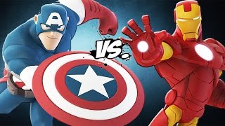 CAPTAIN AMERICA VS IRON MAN - EPIC BATTLE