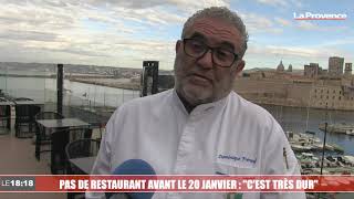 Pas de restaurant ouvert avant le 20 janvier : 