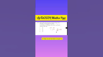 APTET2024 MATHS PYQ|APDSC 2025 MATHS IMP BITS#APDSC#APTET