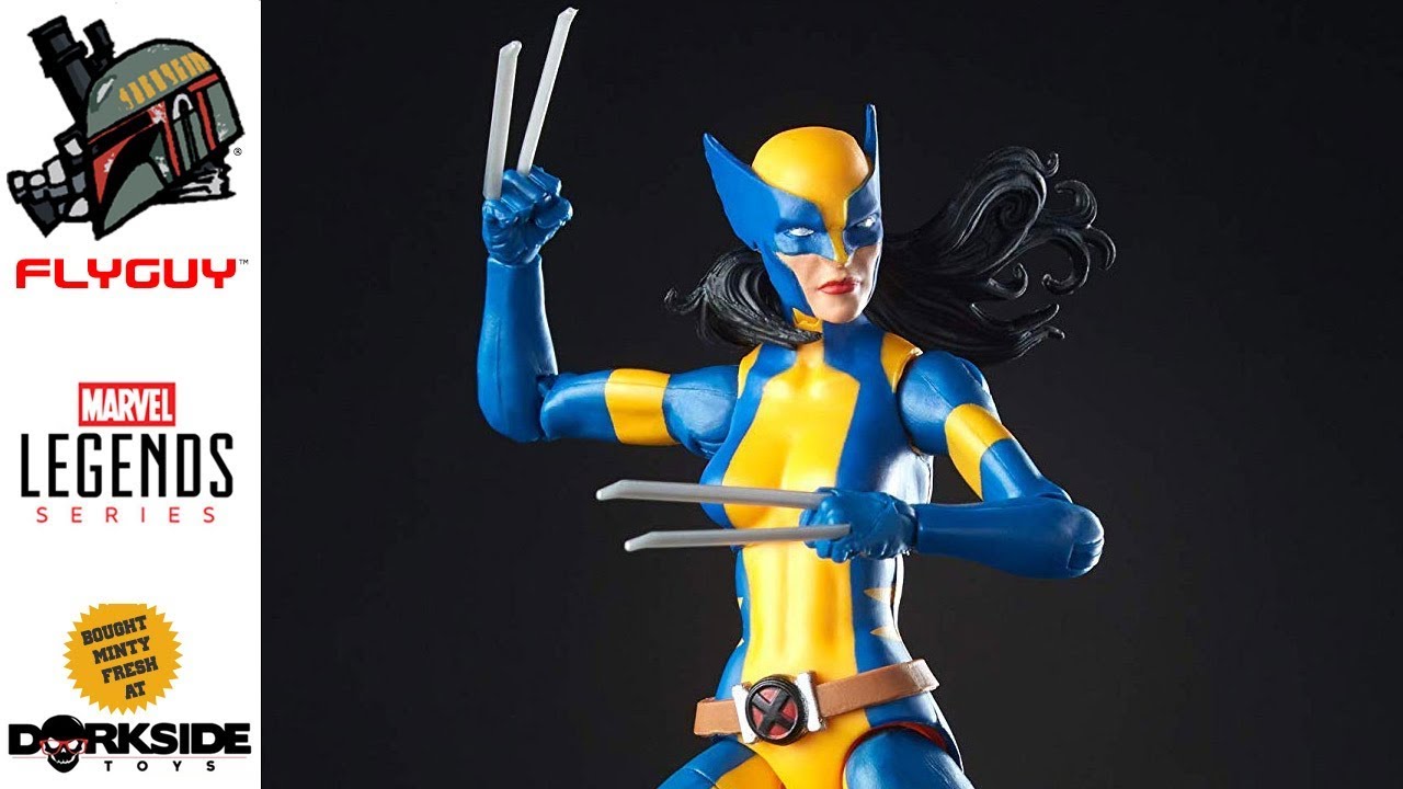 Hasbro Marvel Legends Sauron Wave X-MEN Lady Wolverine Toy Action