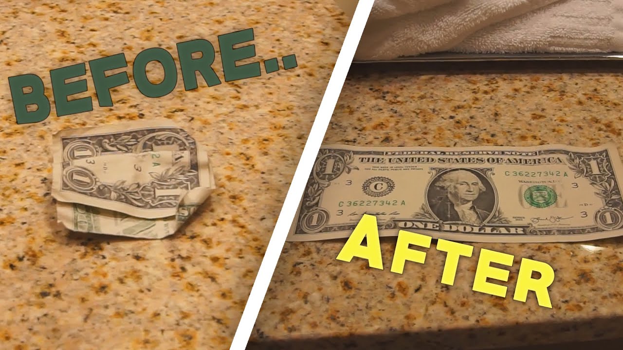 Can You Straighten Dollar Bills