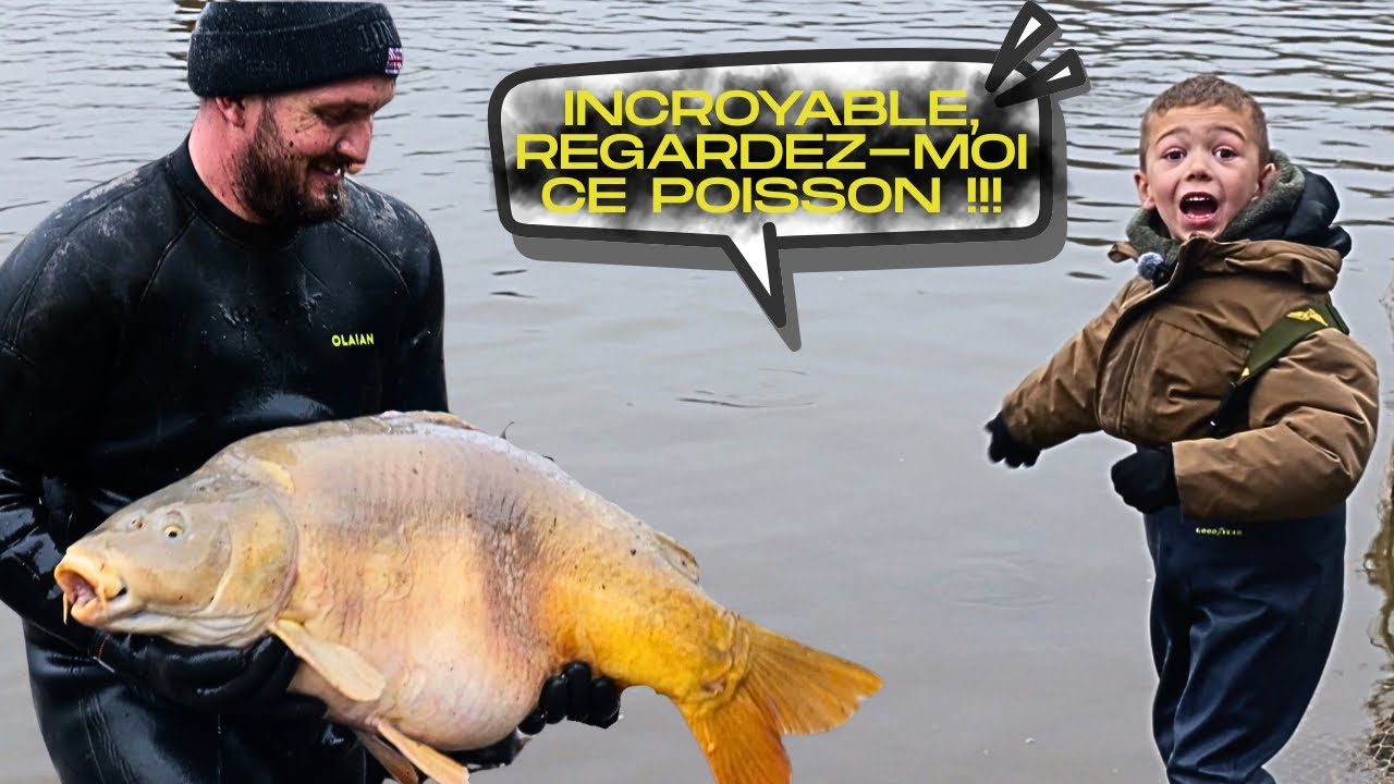 Я осушил озеро… и среди 500 карпов нашел сокровище!