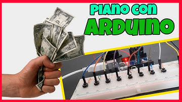 Como hacer un piano con Arduino | Tinkercad | Toca canciones en Arduino