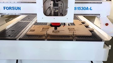 How to work safety? 1325 woodworking machine cnc router with light curtain---FORSUN CNC