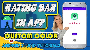 How to #Create Rating #Bar in App| #Play Store #Rating Stars in #App in #Android Studio #Tutorials