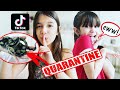 Pranking my Sister while Quarantined! TikTok PRANKS ON MY SISTER! | Emily and Evelyn