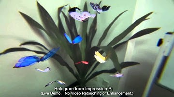 Holograms with Impression Pi Mixed Reality headset