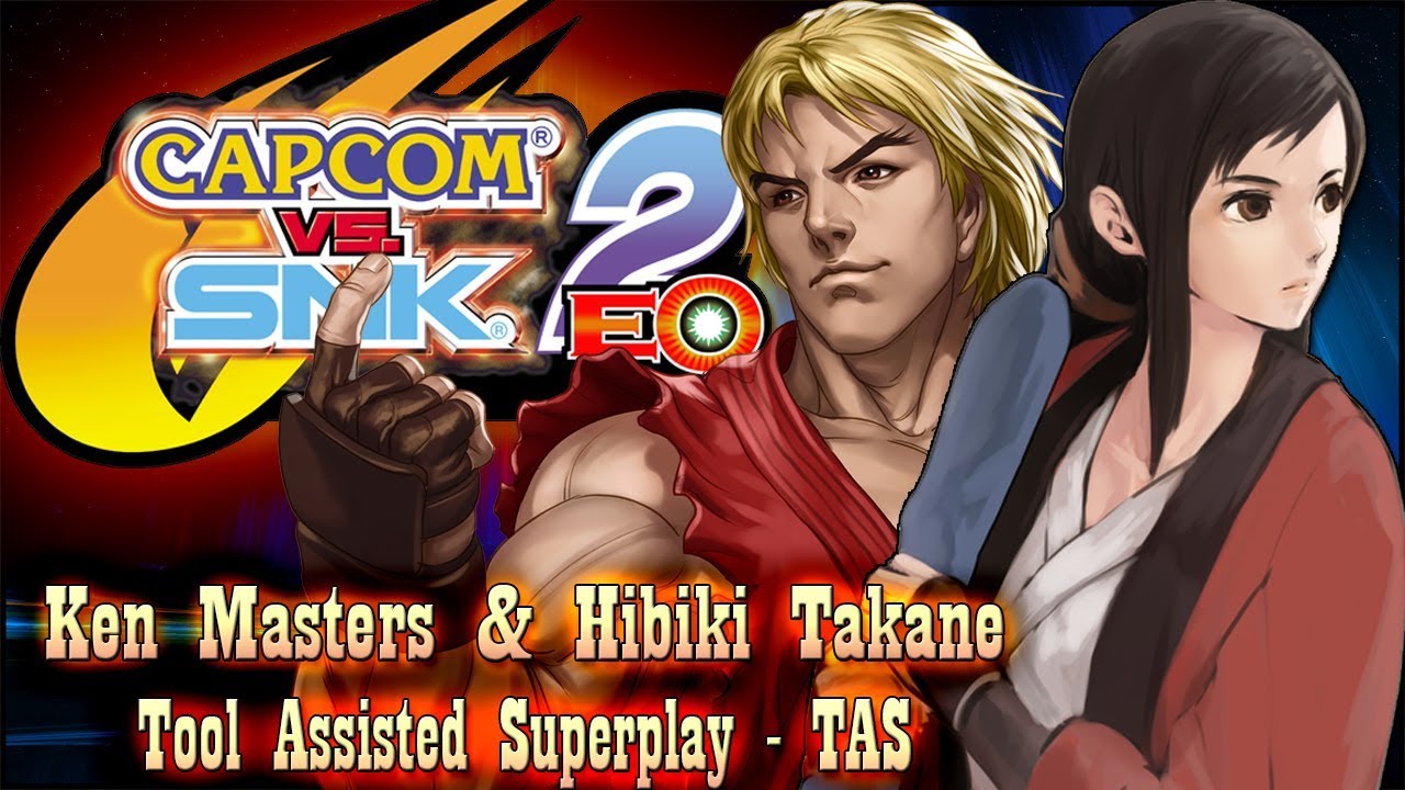 【TAS】CAPCOM VS SNK 2 - KEN & HIBIKI