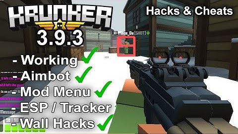 How to hack Krunker.io new hack version 100% working